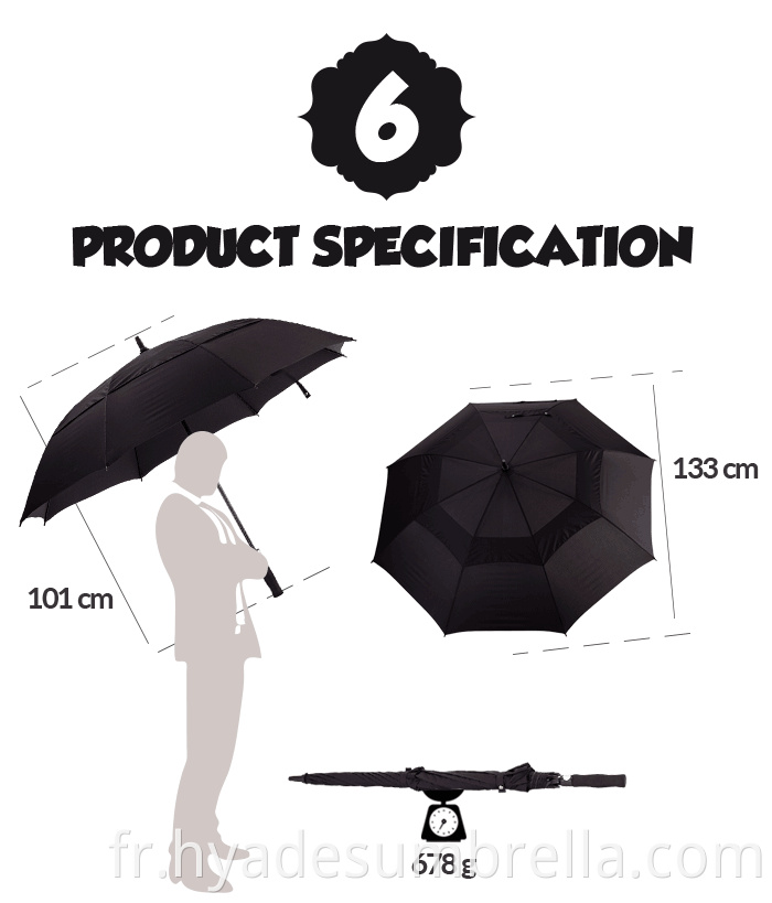 windproof outdoor umbrella